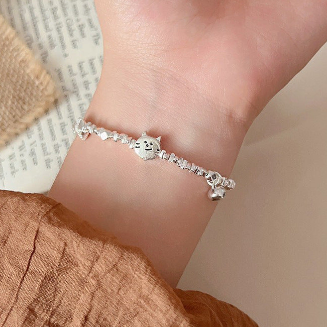 Wholesale Broken silver bracelet with a new niche design, stylish and lightweight, paired with accessories