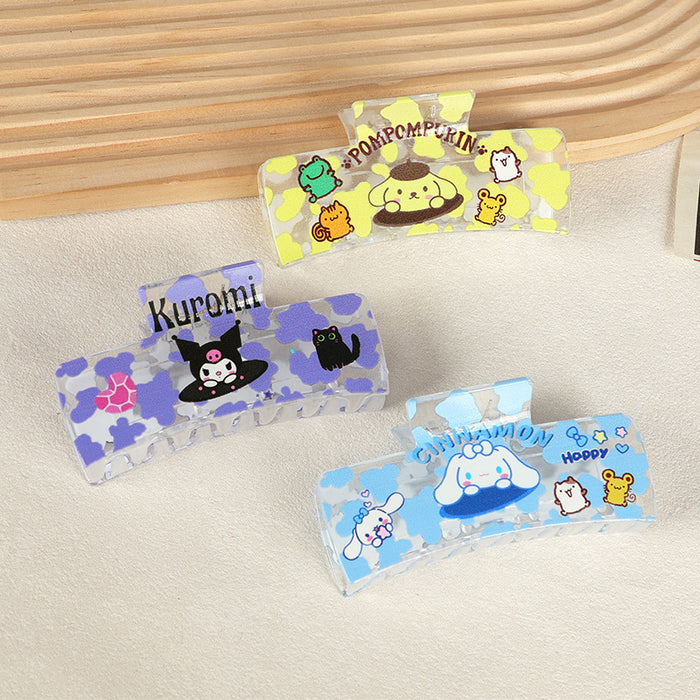 Wholesale Cartoon Print Christmas Hair Clips