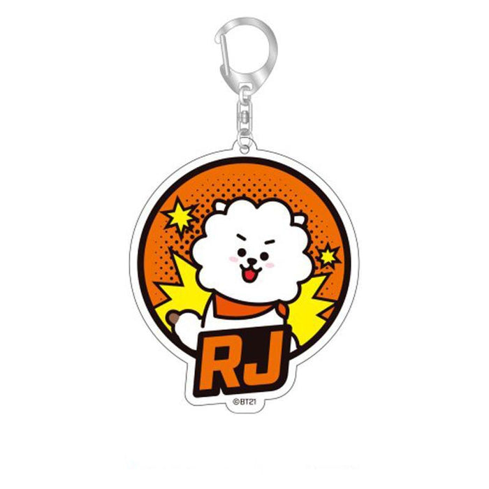 Wholesale Transparent Acrylic Cartoon Kpop Keychain JDC-KC-XinF003