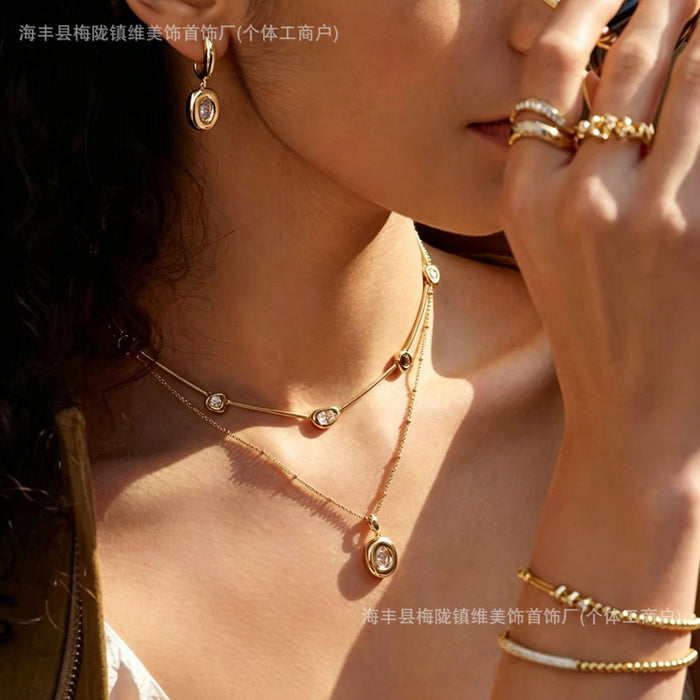 Wholesale Jewelry Cloud Necklace - Light Luxury,  Elegant,  Versatile Accessory,  Fun Clavicle Chain for Women