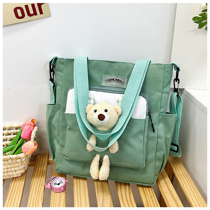 Wholesale Fashionable Simple Canvas Shoulder Bag