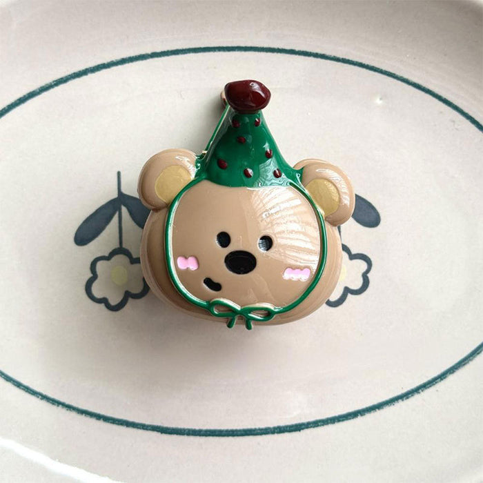 Wholesale Hat Bear Cute Curly Hair Catching Shark Catching Hair