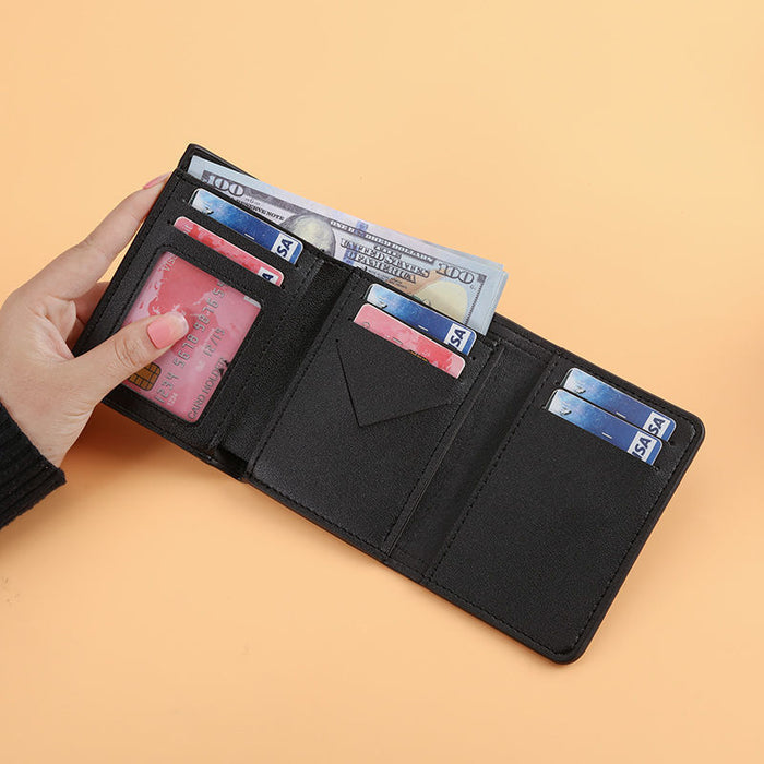 Wholesale Retro Embroidery PU Short Wallet for Women Everyday Use MOQ≥3