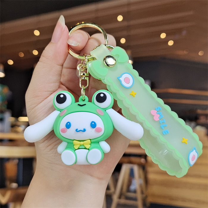 Wholesale Silicone Cartoon Doll Keychain JDC-KC-MingT115