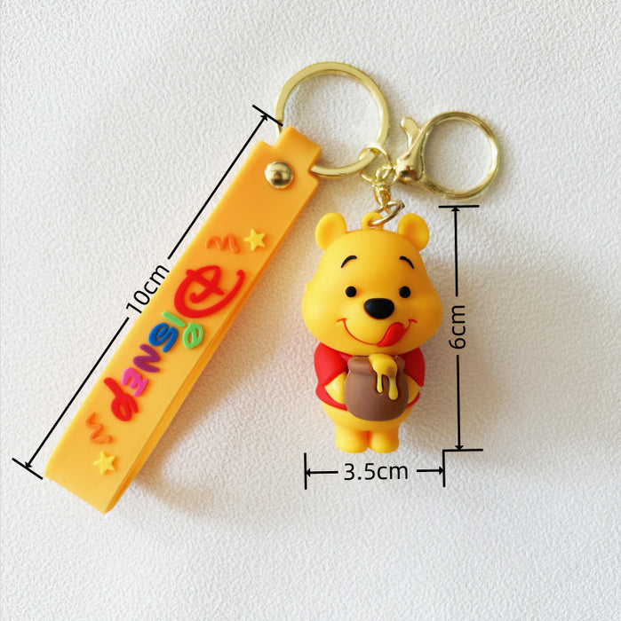 Wholesale PVC Cartoon Doll Keychain JDC-KC-WuYi028