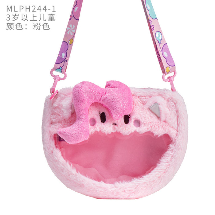 Wholesale Plush doll crossbody bag gift doll