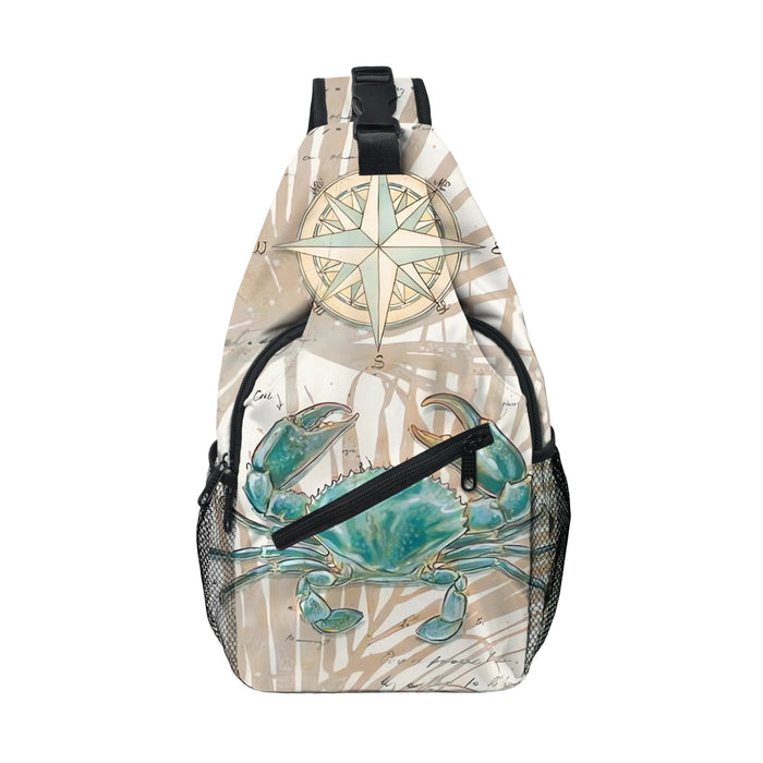 Wholesale turtle chest bag cartoon marine animal shoulder bag