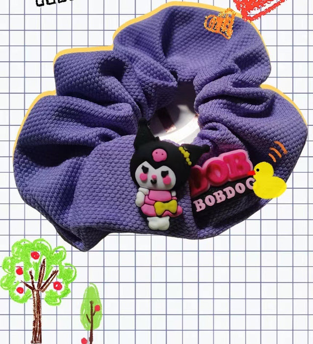 Wholesale Cute Cartoon Wide Hair Scrunchies