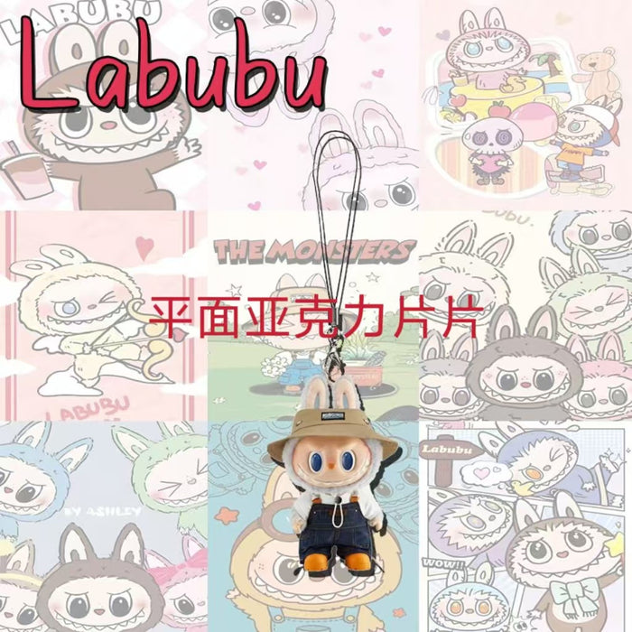 Wholesale Little Sheep Phone Chain Cute Cartoon Acrylic Personalized Backpack Pendant Phone Chain Gift
