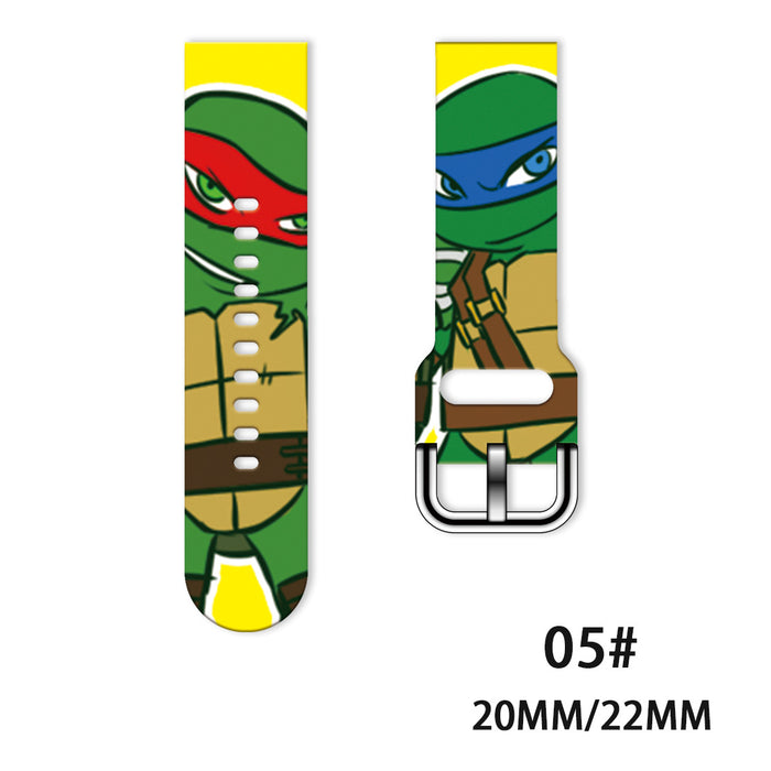 Wholesale Printed Tpu Watch Strap Wrist Strap JDC-WD-NuoQi071