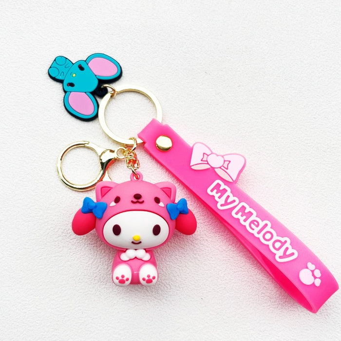 Wholesale PVC Cartoon Doll Keychain JDC-KC-WuYi201