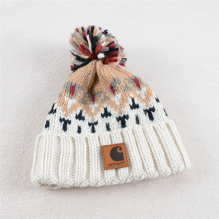 Wholesale Hat Acrylic Warm Pom Knitted Hat (F) JDC-FH-KuT013