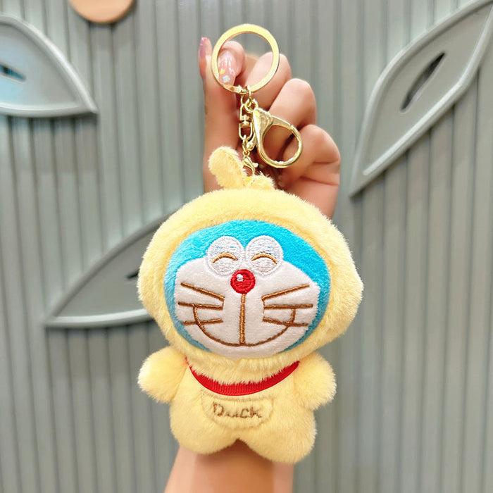 Wholesale Plush Cartoon Cat Doll Keychain JDC-KC-JuJi025