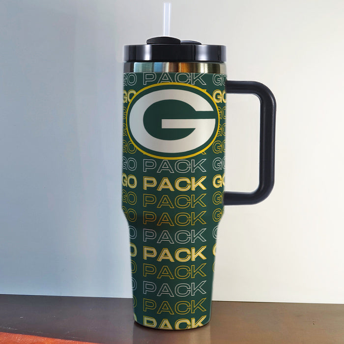 Wholesale Popular 40oz Car Cup Sf New Ice Cup Nfl American Football League Kc Thermos Cup