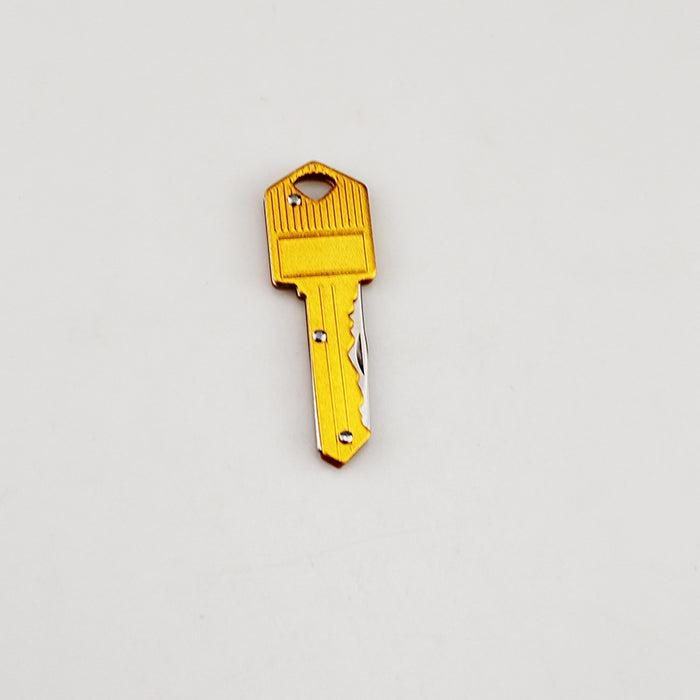 Wholesale Stylish Silver Keychain Knife For Car Keys Gift Accessory