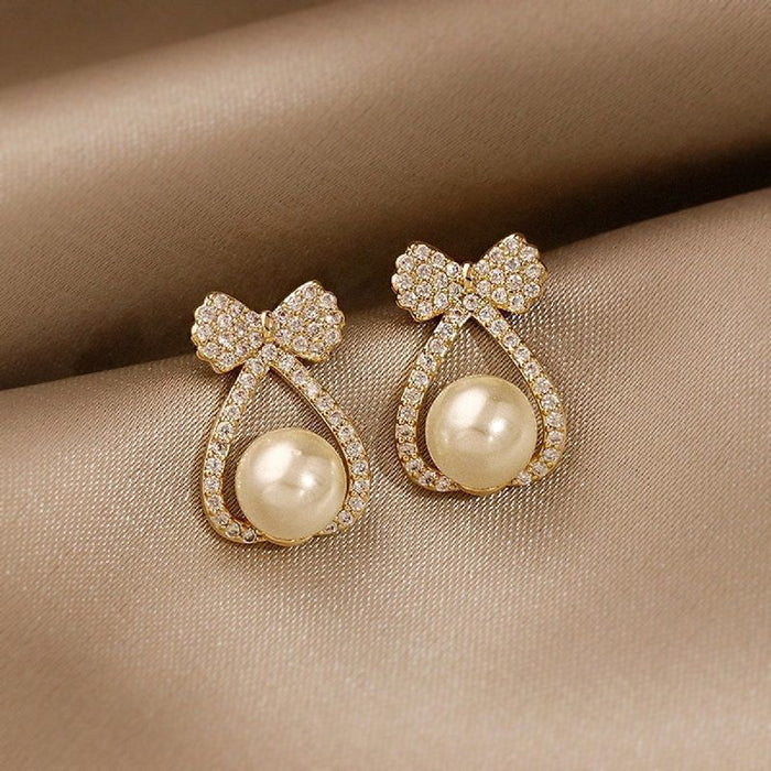 Wholesale Pearl Earrings JDC-ES-SM001