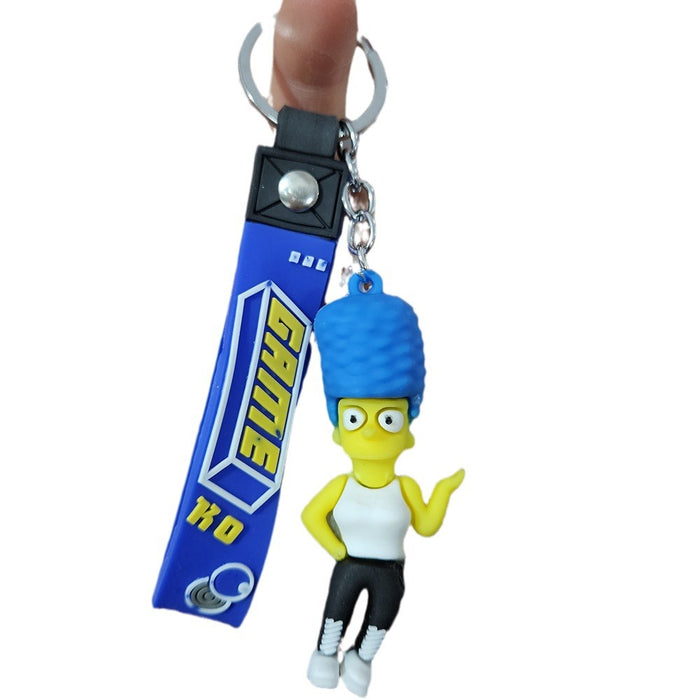 Wholesale PVC Cartoon Doll Keychain JDC-KC-YiZhuo006