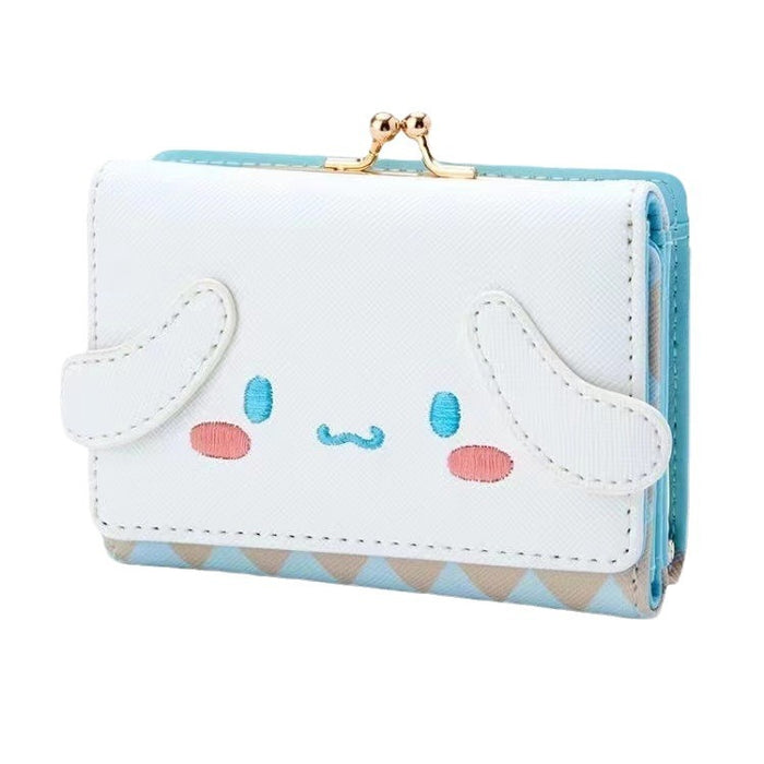 Wholesale Cinnamon Dog Coulomi Wallet PU Leather Zipper Buckle Merlot MLD Card Holder Wallet Short Cute Cartoon JDC-WT-QT002