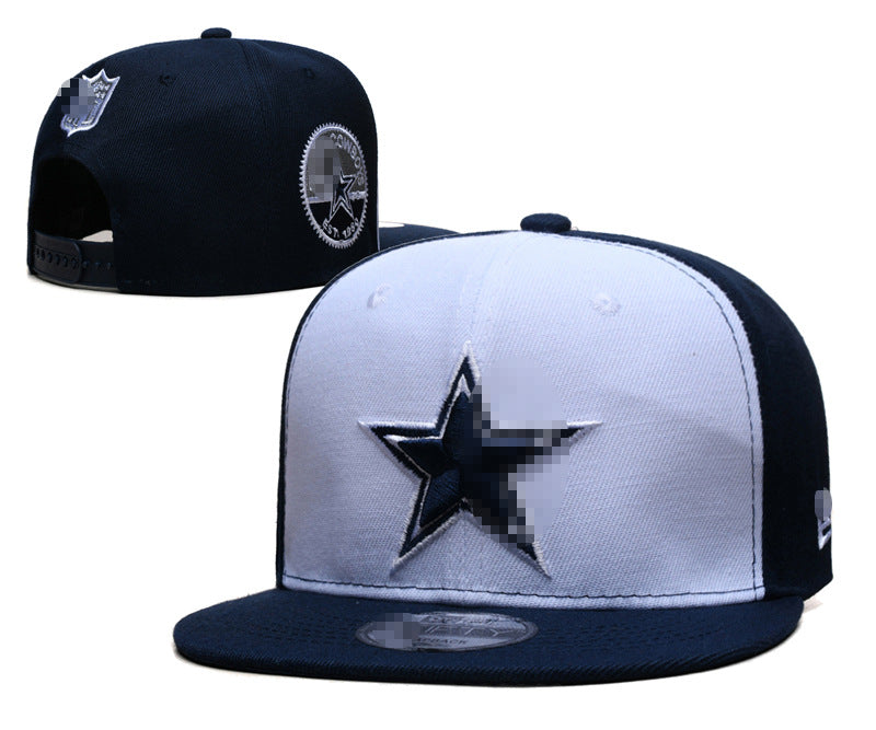 Wholesale Rugby Hats Embroidered Flat-Brimmed Hats Outdoor Sun Protection Hats Versatile Large Brims