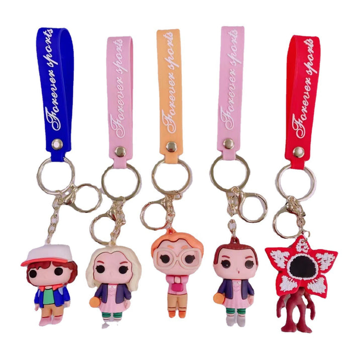 Wholesale Anime PVC Chrysanthemum Monster Keychain JDC-KC-JBao006