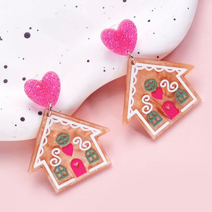 Wholesale Cute Cartoon Christmas Earrings
