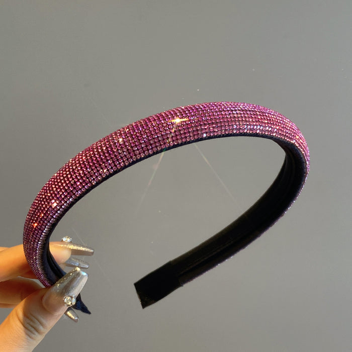 Wholesale Rainbow Rhinestone Headband JDC-HD-NuanM002