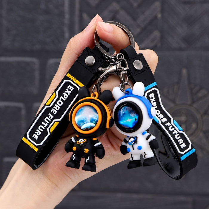 Wholesale Lightning bear keychain doll key ornaments bag pendant Doll