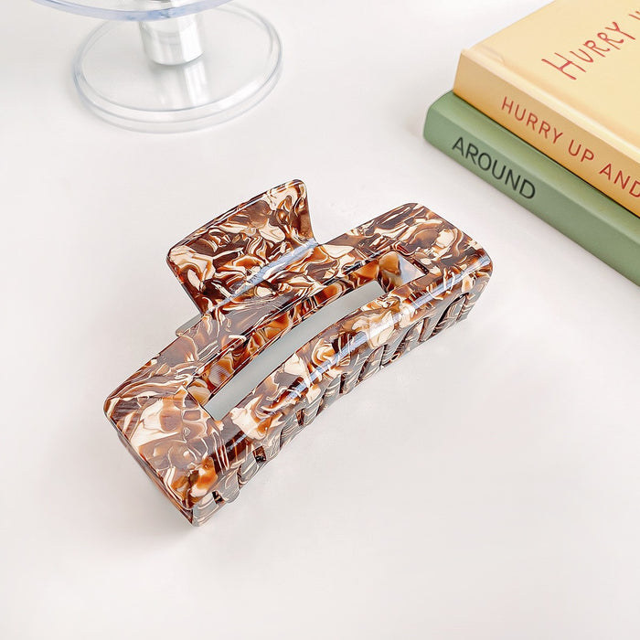 Wholesale Acetate Leopard Print Hair Claw Clip for Everyday Styling Hair Accessory