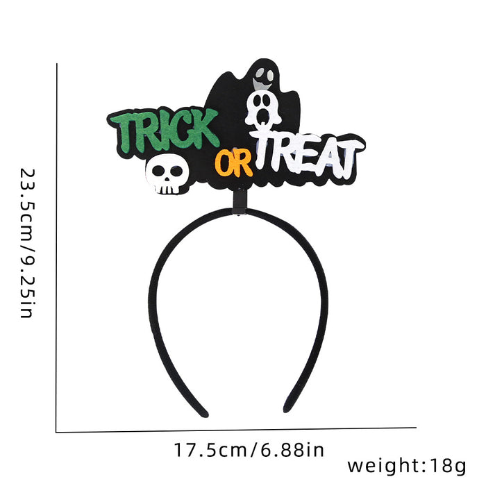 Wholesale Halloween Felt Accessories Plastic Headband JDC-HD-ZHHAO008