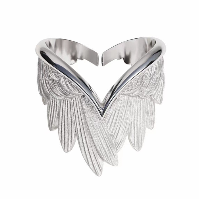 Wholesale Creative index finger ring, personalized and trendy, adjustable opening ring, neutral style ring