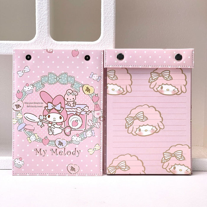 Wholesale Cute Cat Dog Cartoon Snap Button Faux Leather A5 Notebook