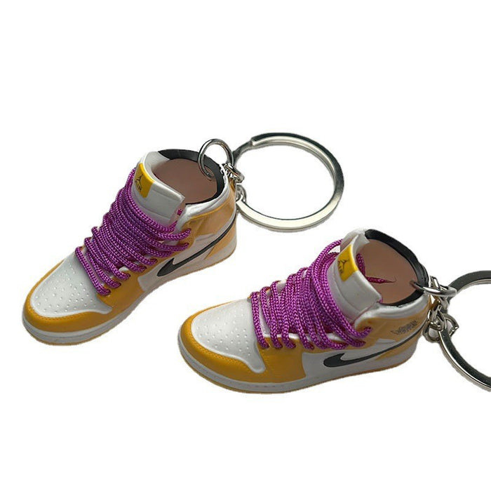 Wholesale PVC Shoe Mold Keychain JDC-KC-XingS001