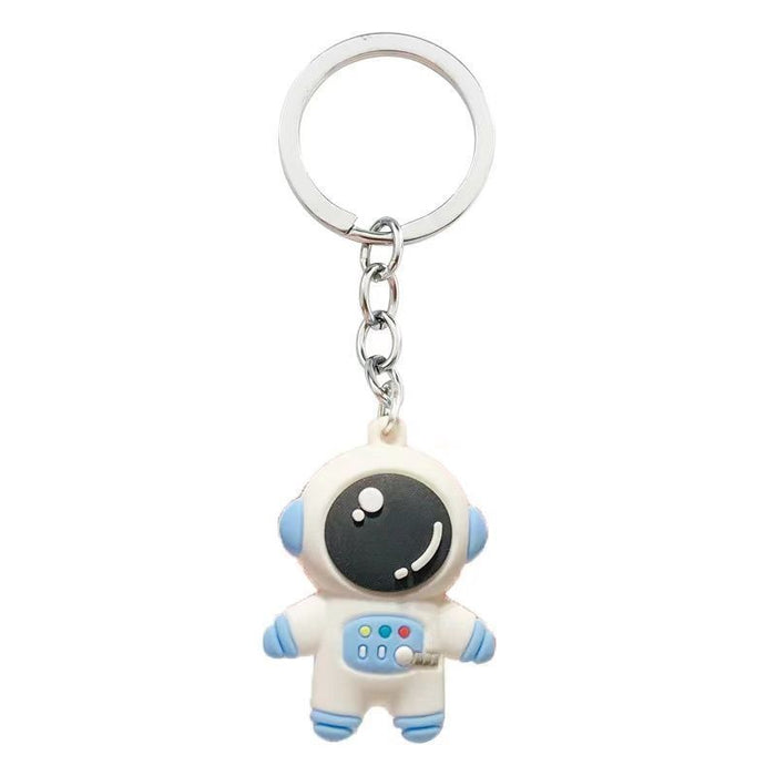 Wholesale Keychain PVC Soft Rubber Astronaut Stereo Pendant