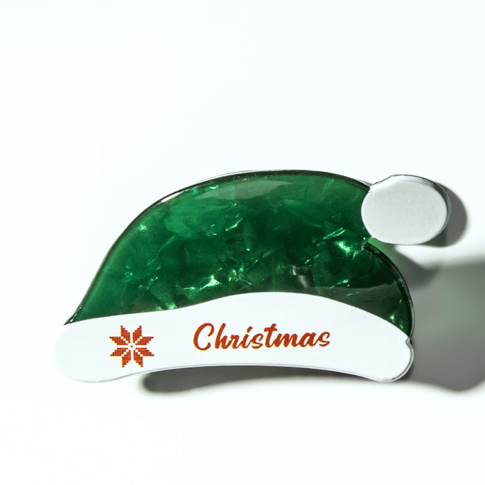 Wholesale Christmas Hair Clip Hair Accessory for the Back of the Head Christmas Hat Decorative Hairpin