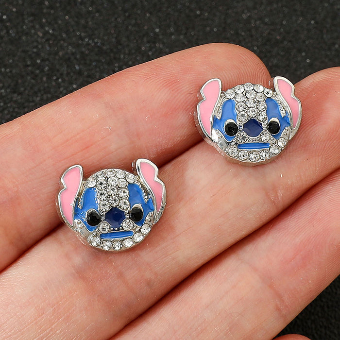 Wholesale Cartoon cute earrings studs ear accessories
