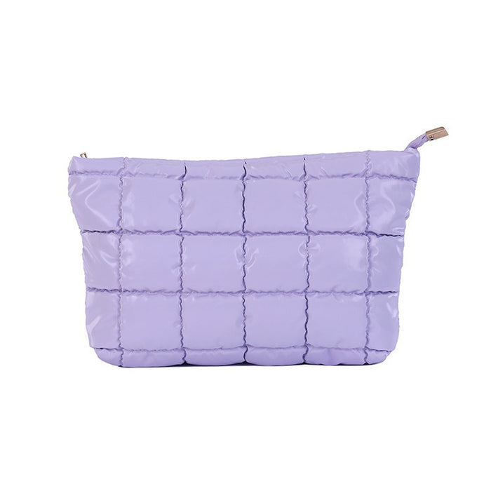 Wholesale Chic Polyester Cosmetic Bag Large Capacity Handbag Style Lightweight Travel Makeup Organizer