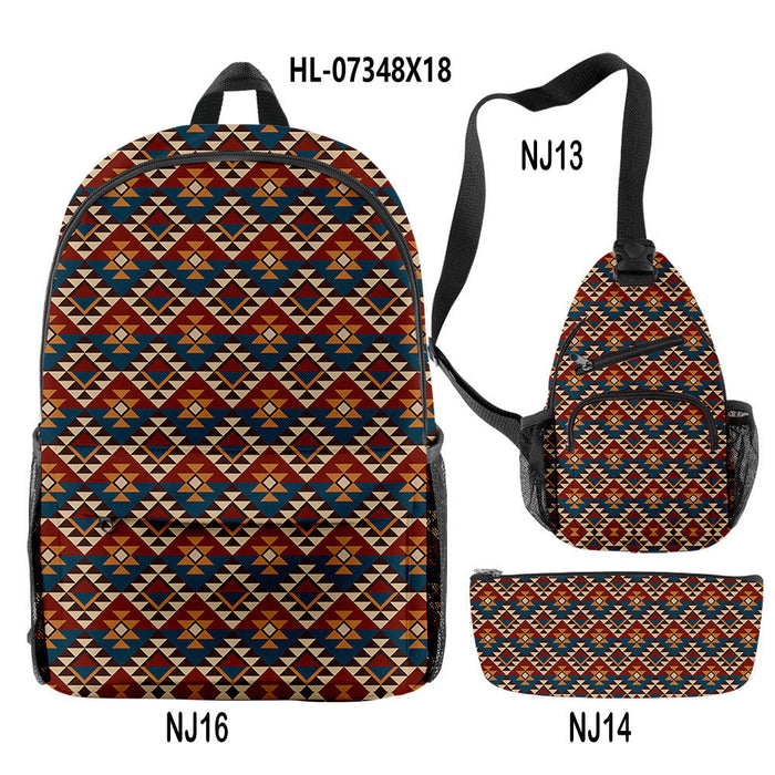 Wholesale Aztec Backpack Set JDC-BP-JieNi001