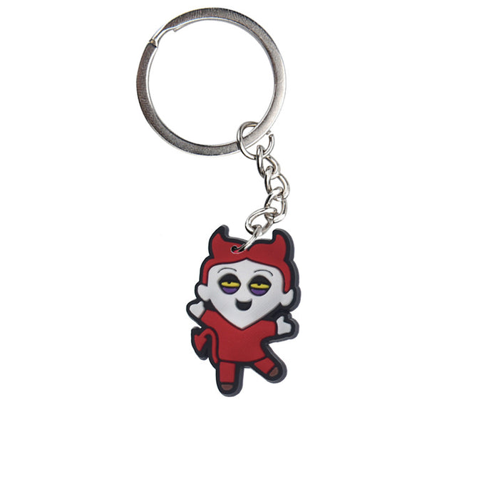 Wholesale  Cartoon PVC Keychain Pendant Fashion Accessory for Bags MOQ≥10
