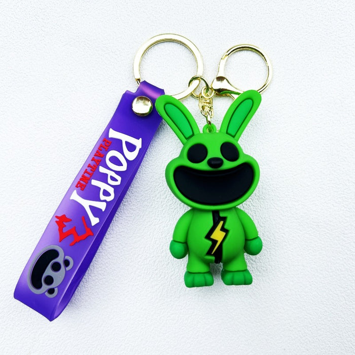 Wholesale PVC Cartoon Doll Keychain JDC-KC-WuYi025