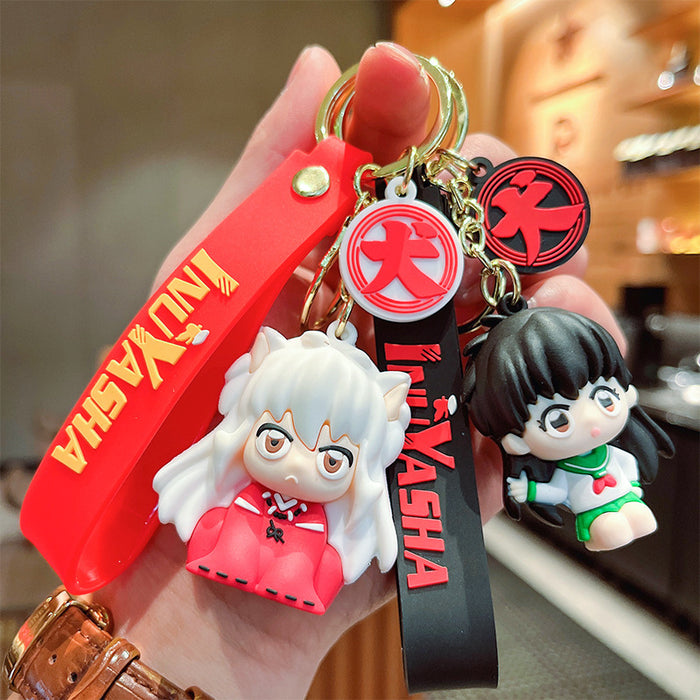 Wholesale PVC Cartoon Cute Doll Keychain JDC-KC-Yid020