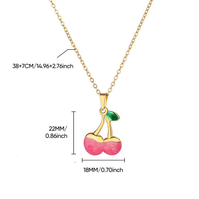 Wholesale Dragonfly Pendant Necklace Exquisite Flower Niche  Clavicle Chain Jewelry