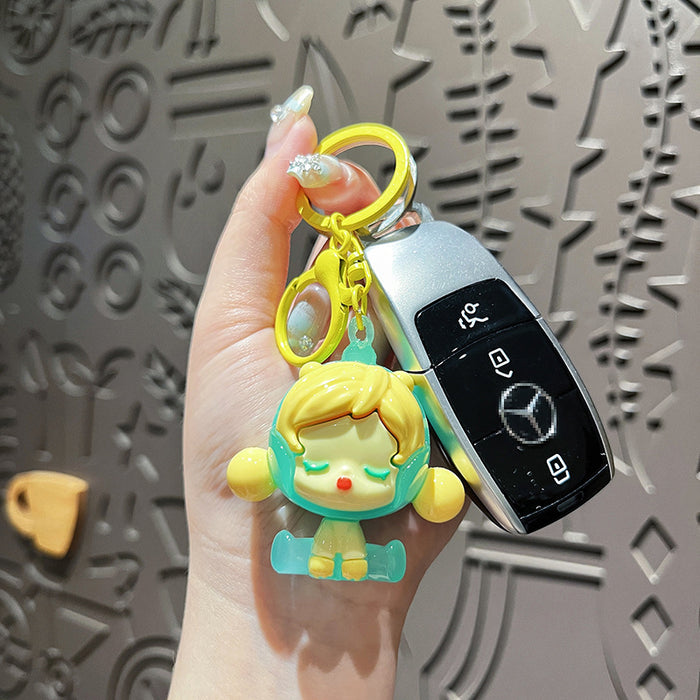 Wholesale Cartoon Cute PVC Keychains JDC-KC-Hangl002