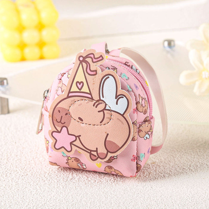 Wholesale Cute Coin Purse Keychain Cartoon Storage Doll Key Bag Doll Machine Grabber Pendant