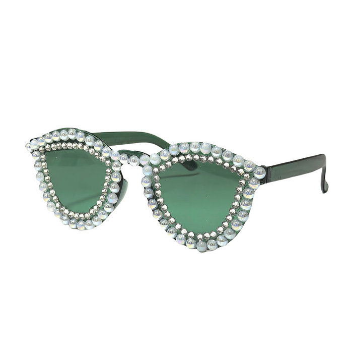 Wholesale Pearl studded cat eye sunglasses and glasses