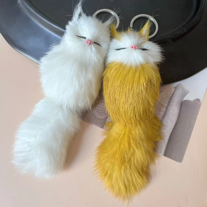 Wholesale Seto Rabbit Plush Little Fox Keychain JDC-KC-LiDu004