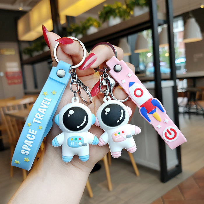 Wholesale Doll keychain pendant cartoon silicone   backpack accessories