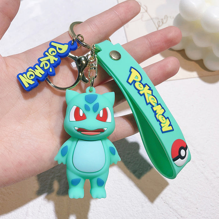 Wholesale Keychain pendant cartoon PVC doll car parts keychain
