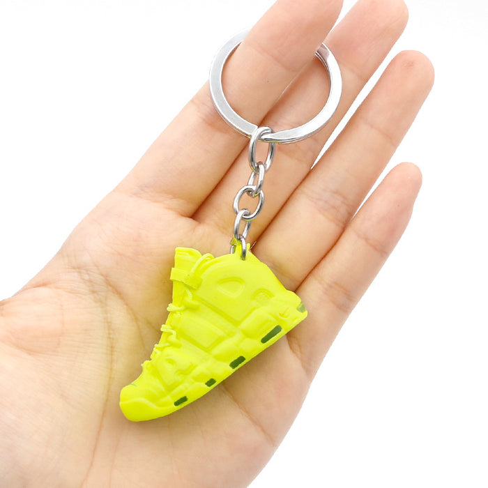 Wholesale PVC Basketball Shoe Model Keychain JDC-KC-QLPing010