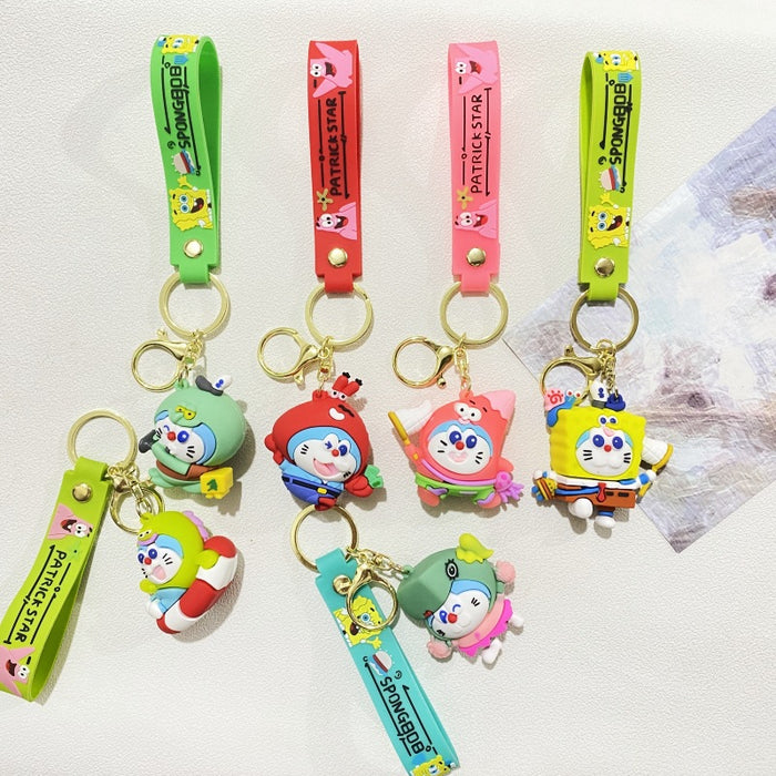 Wholesale PVC Cartoon Doll Keychain JDC-KC-WuYi053