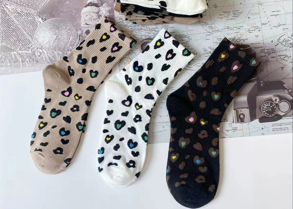 Wholesale Pile Socks Colorful Candy Colored Women's Mid Tube Personalized Trendy New Style Loose Mouth Bubble Socks JDC-SK-JiaMu009